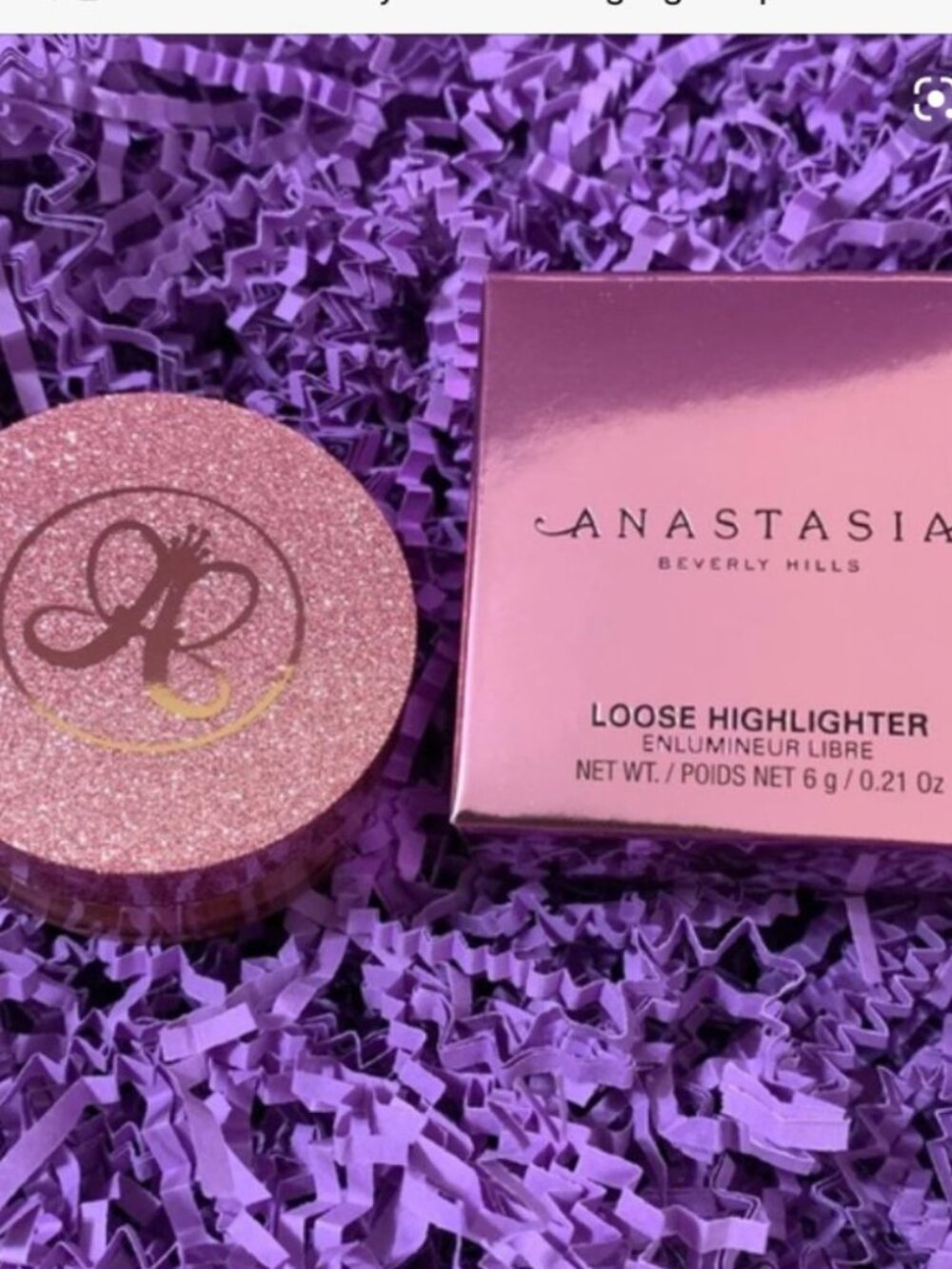 Anastasia Beverly Hills Loose Highlighter – Peach Fizz ✨🍑